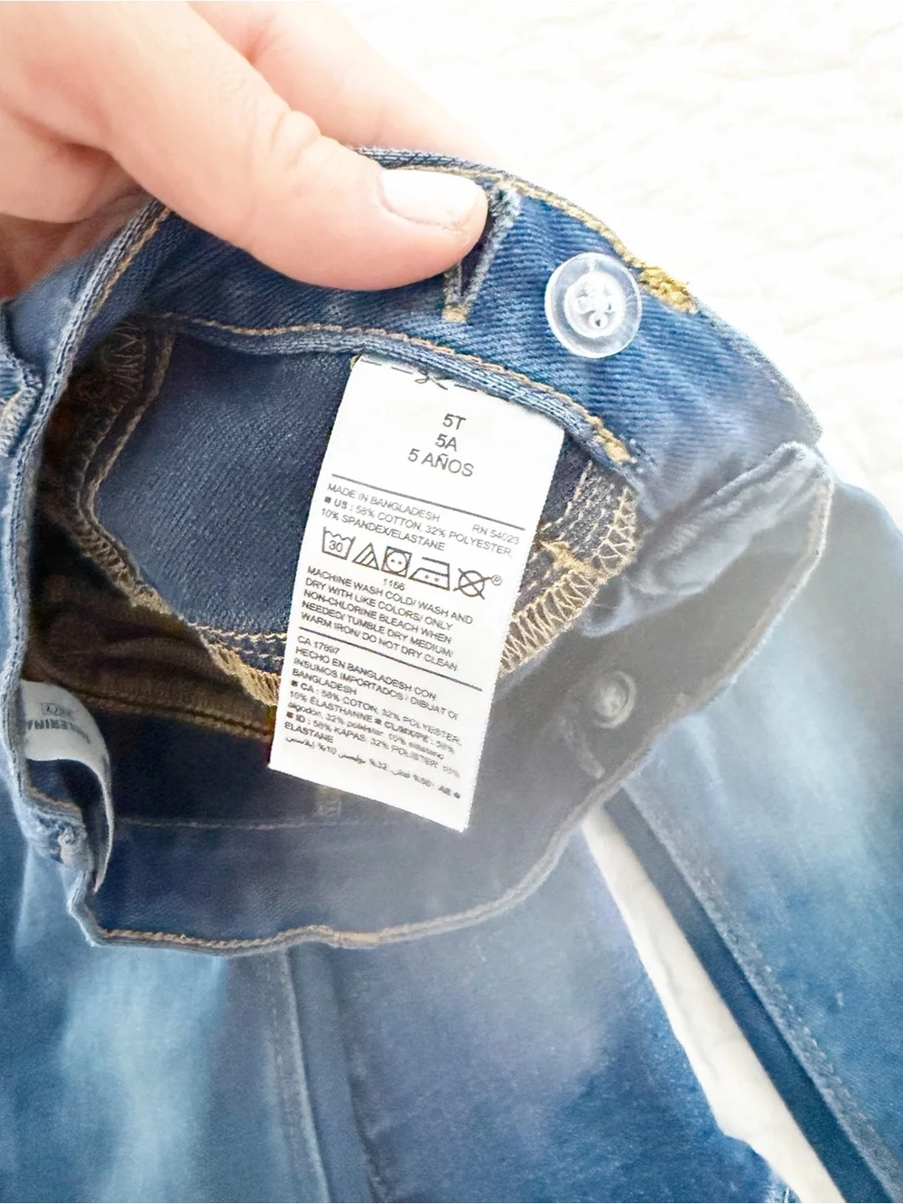 Girls Size 5 jeans bundle GAP + Old Navy